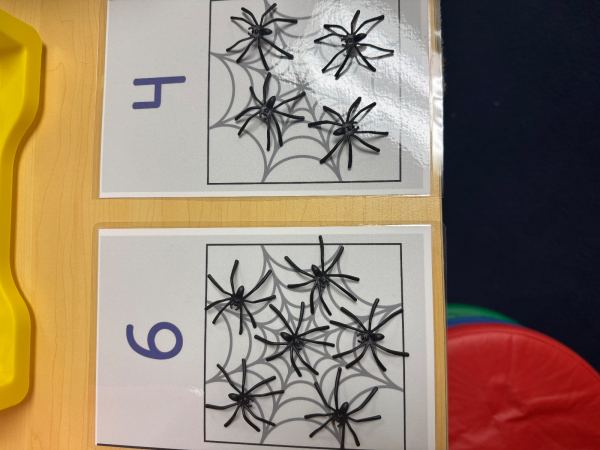 Math Center, Spiders theme