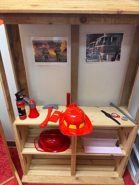 Dramatic Play Center, Fireman theme